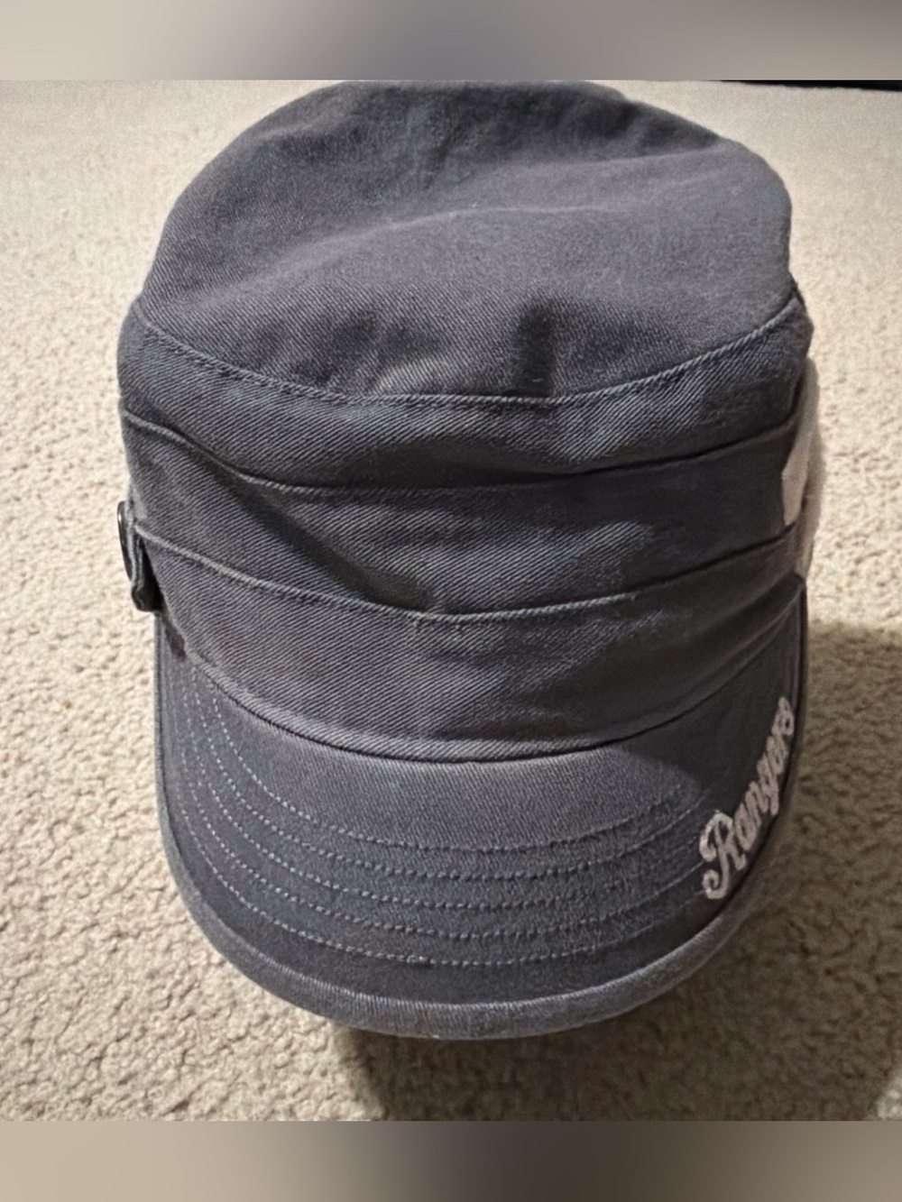 TEXAS RANGERS '47 Brand Women's "Cadet-Style" MLB Hat Cap Baseball Gray Pink